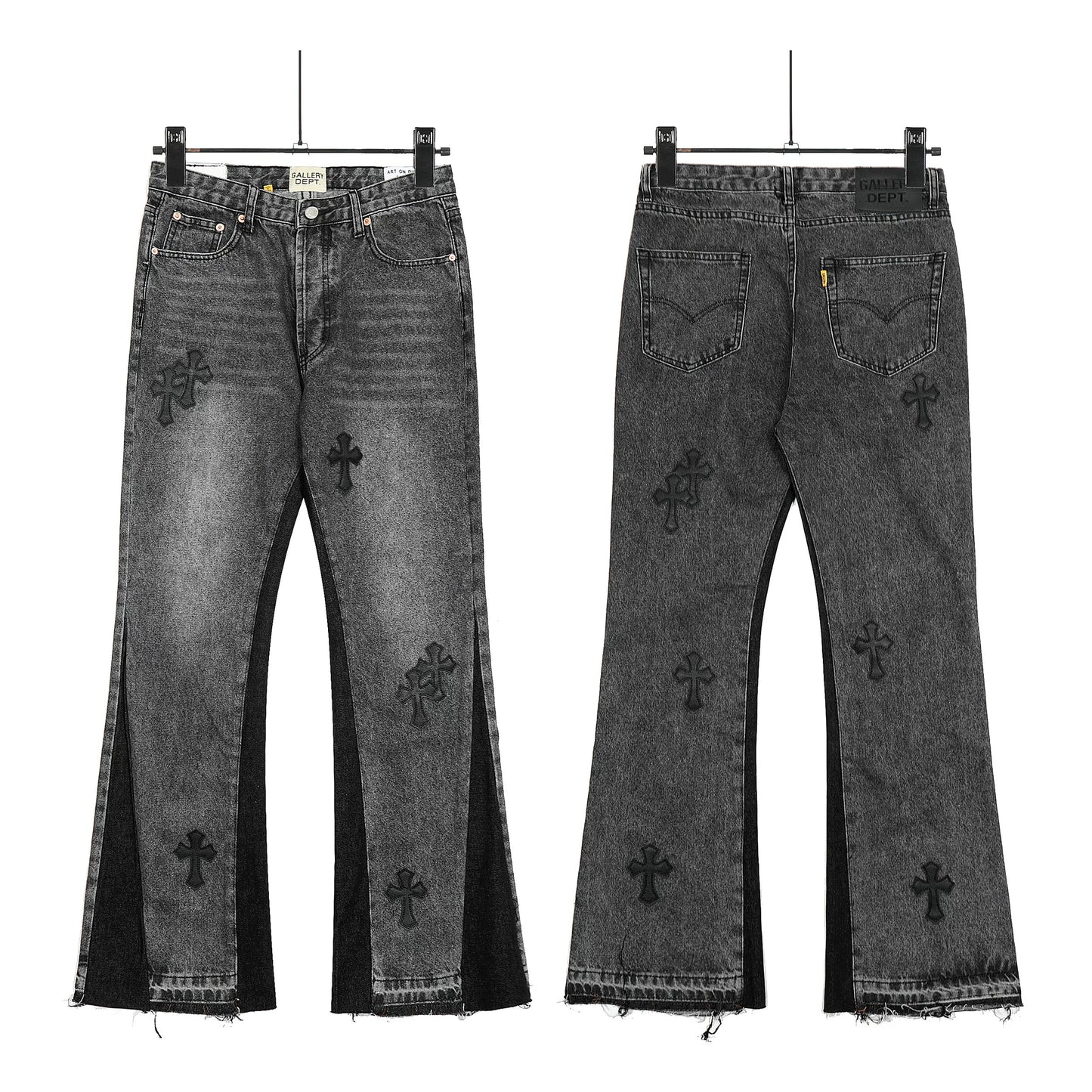 Calça Jeans Flare Chrome Hearts
