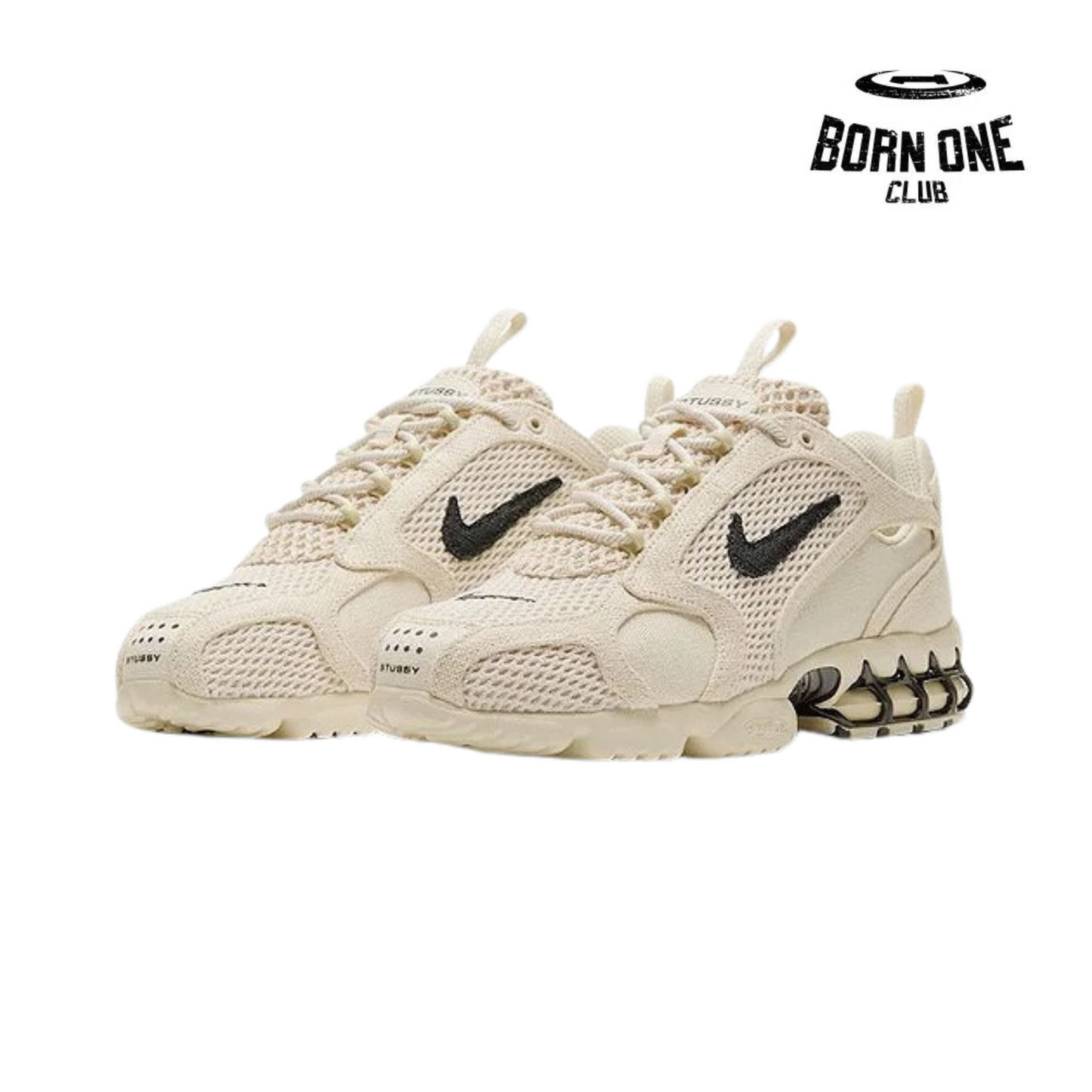Nike Air Zoom Spiridon Cage 2 Stussy Fossil