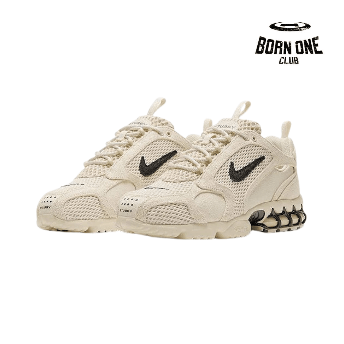 Nike Air Zoom Spiridon Cage 2 Stussy Fossil