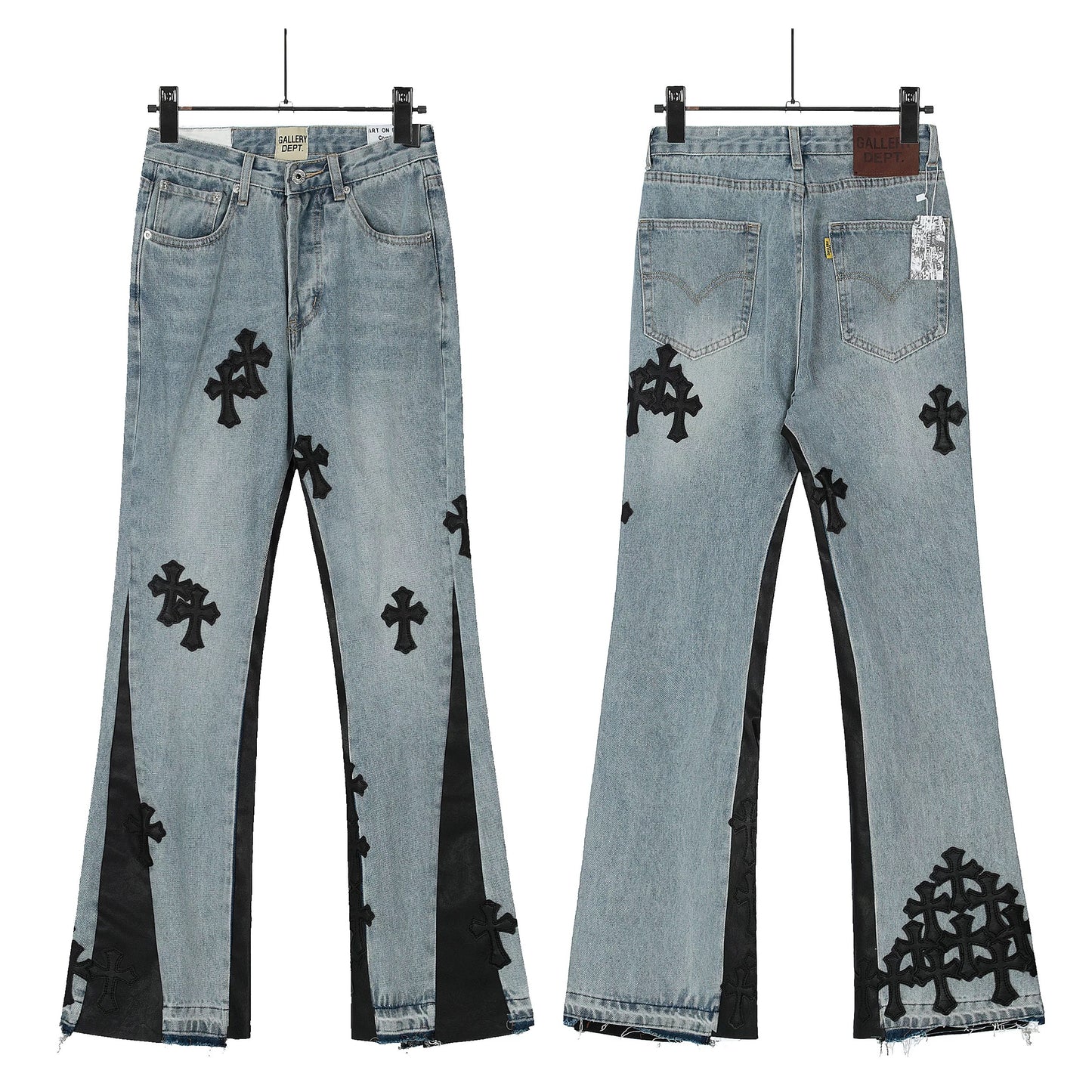 Calça Jeans Flare Chrome Hearts