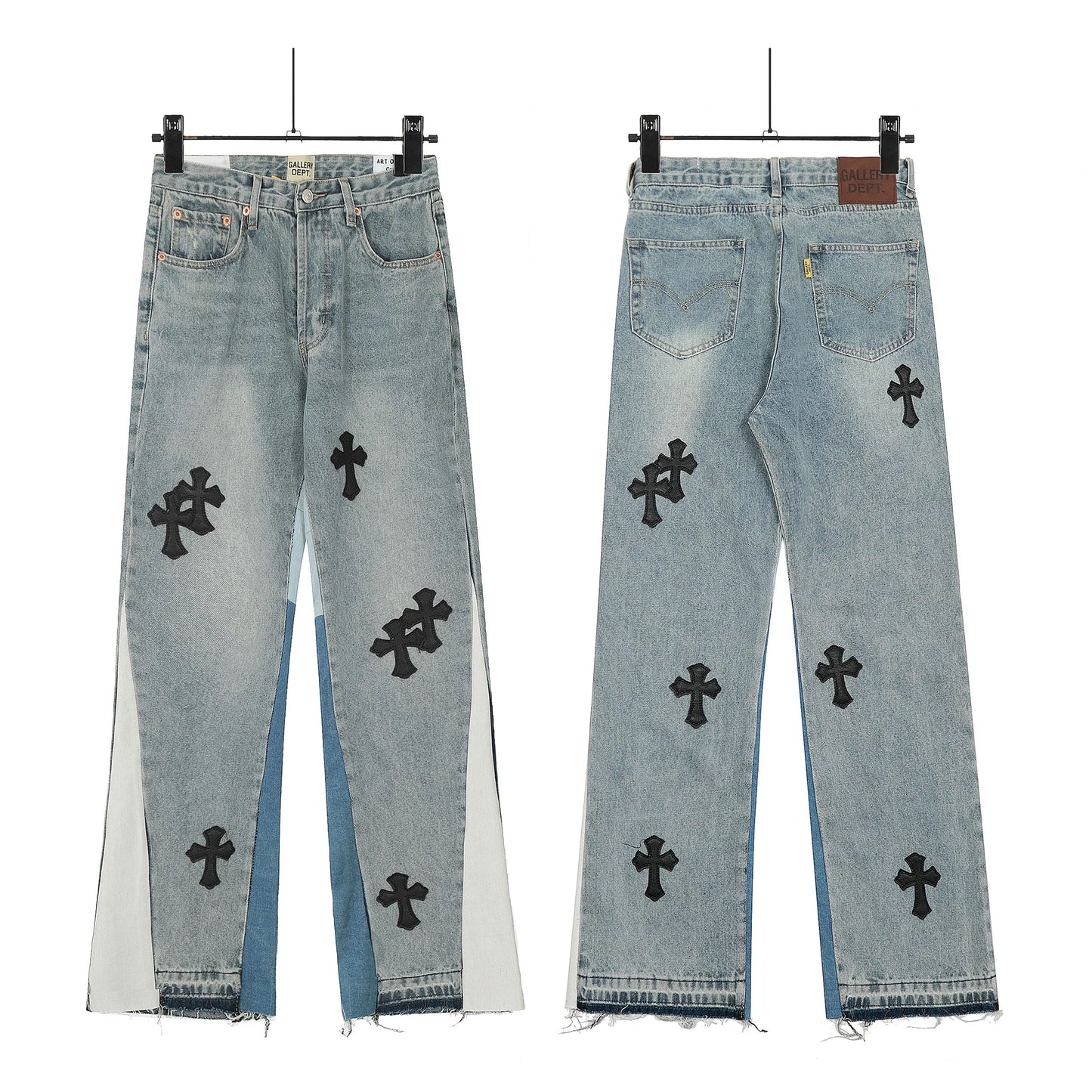 Calça Jeans Flare Chrome Hearts