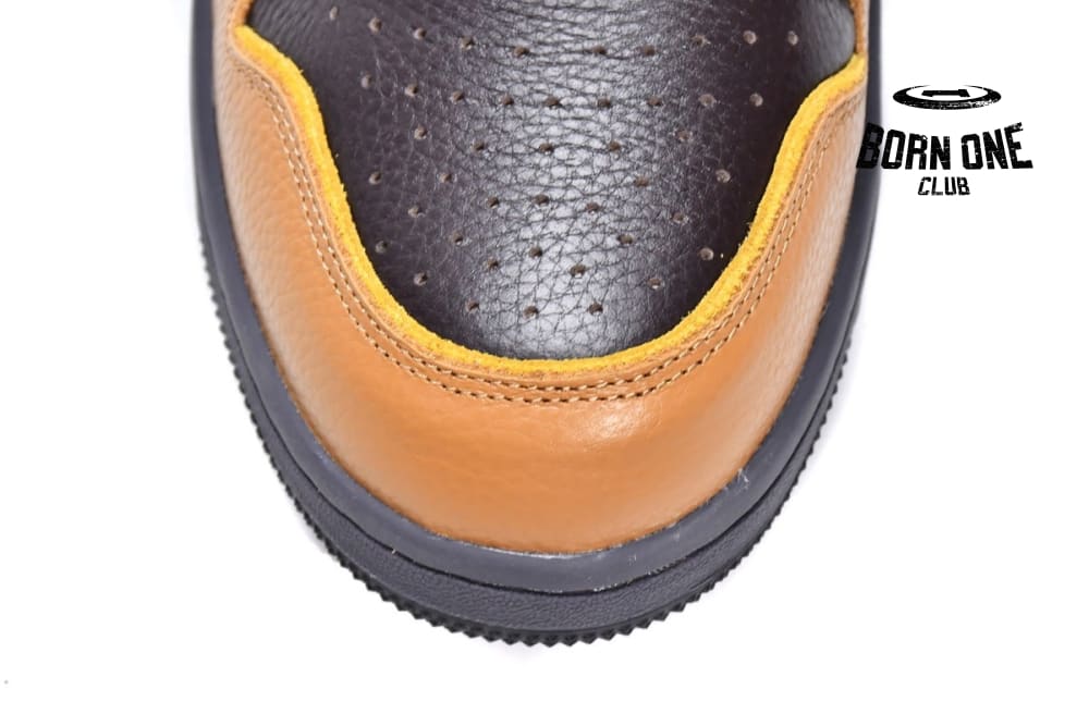 A Bathing Ape Bape SK8 Sta Black Brown Red
