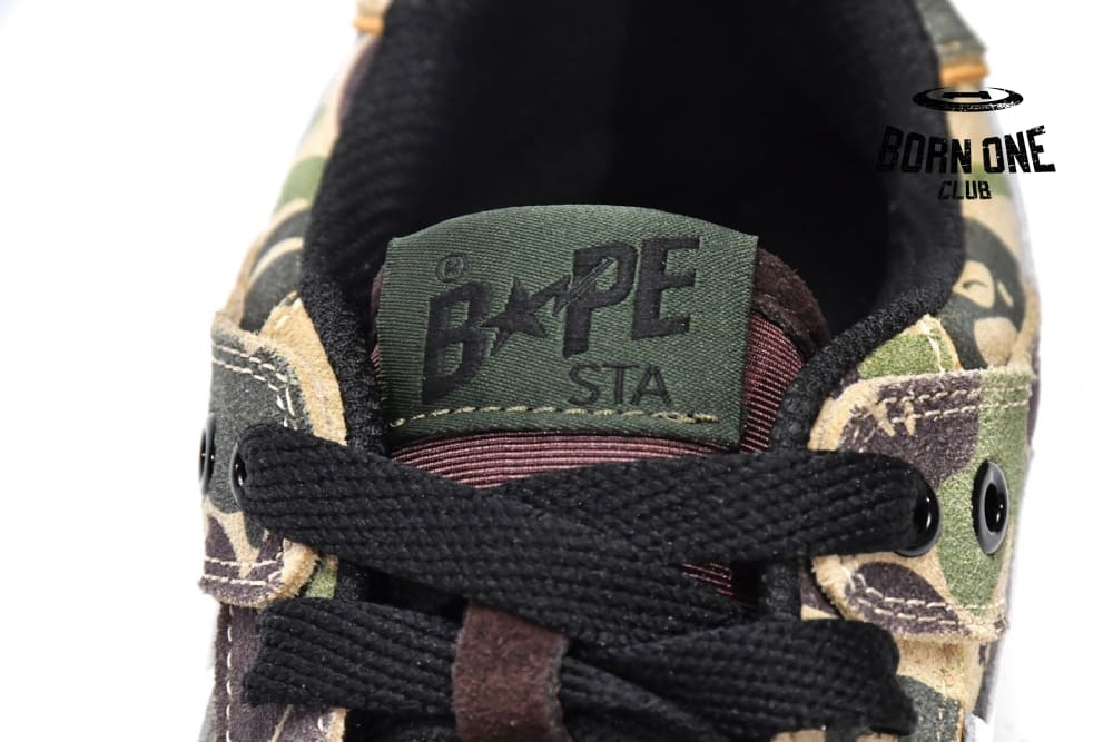 A Bathing Ape Bape SK8 Sta Green Camo
