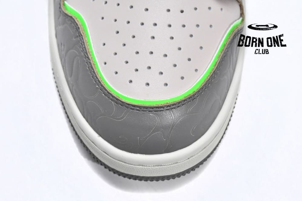 A Bathing Ape Bape SK8 Sta Grey Green