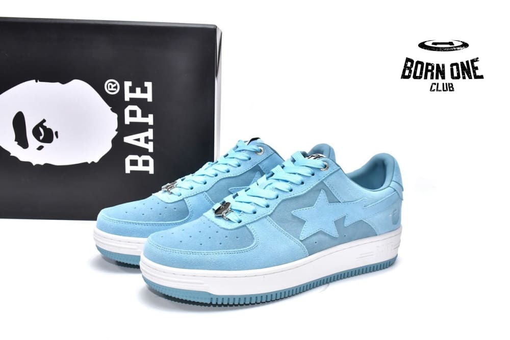 A Bathing Ape Bape SK8 Sta Morandi Blue