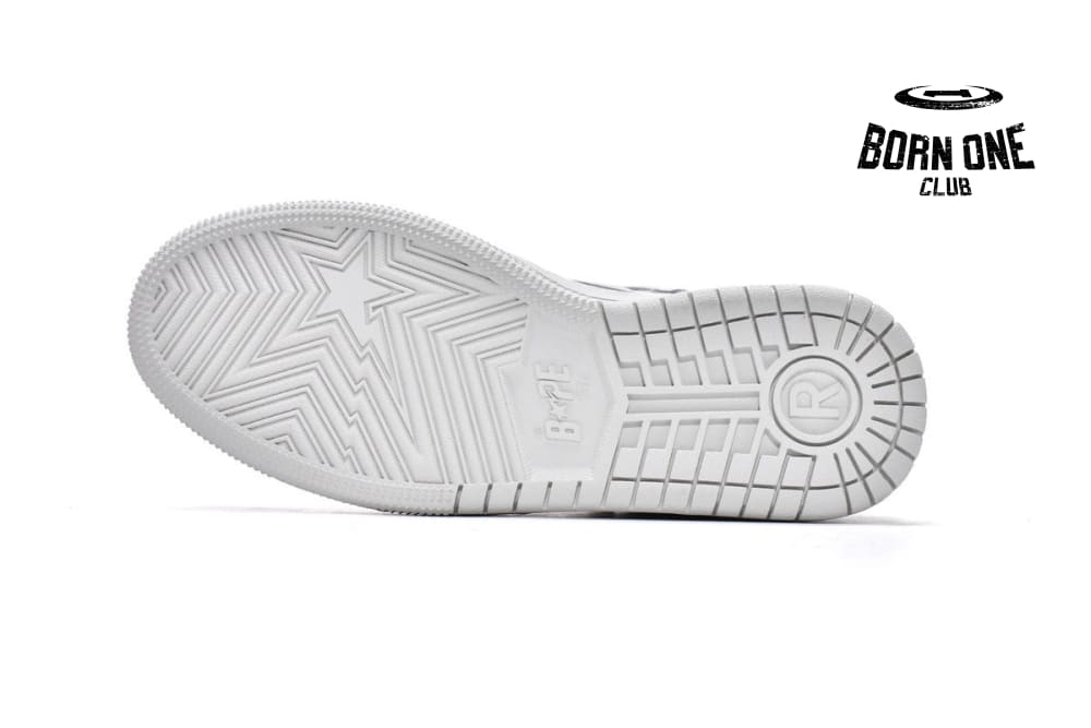 A Bathing Ape Bape SK8 Sta White