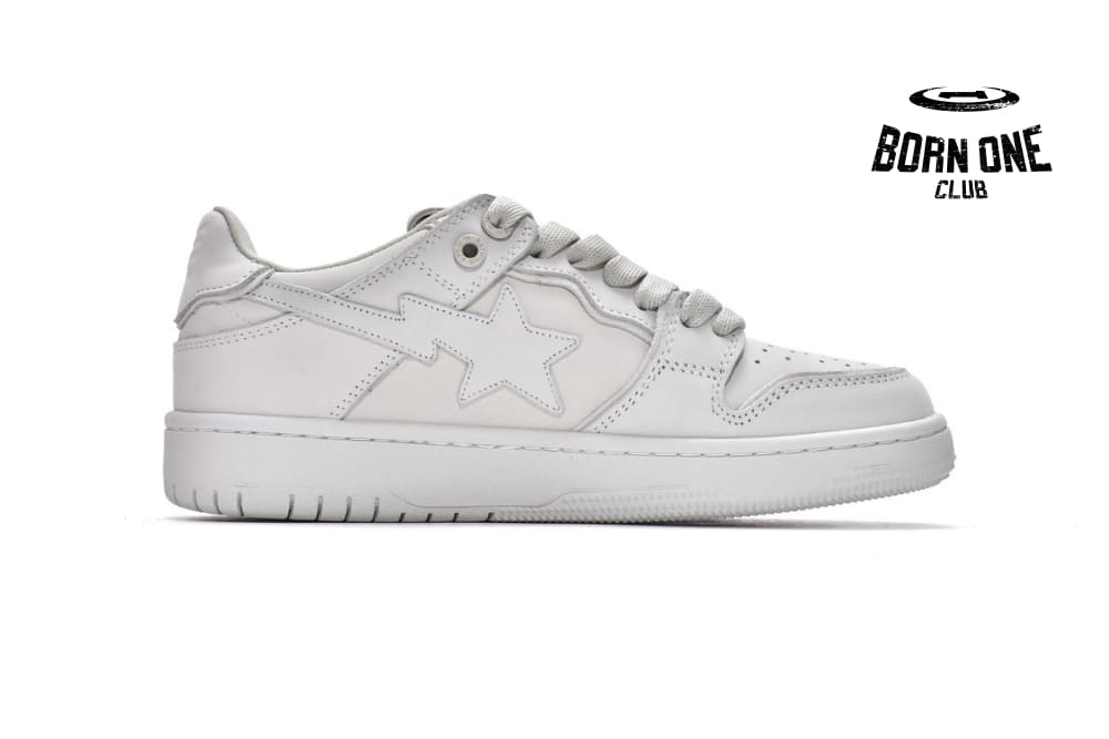 A Bathing Ape Bape SK8 Sta White