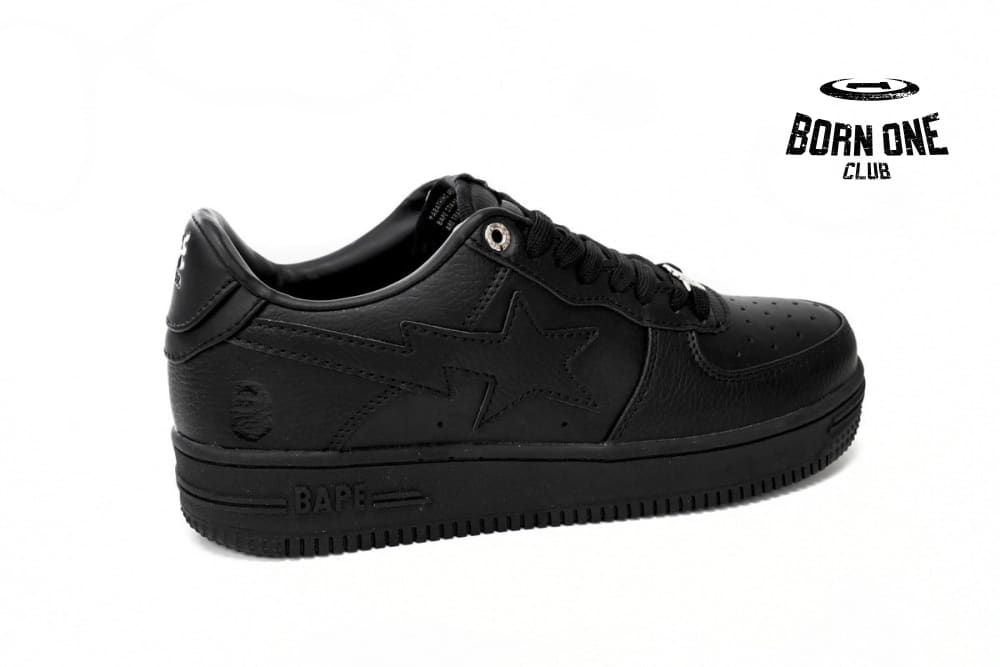 A Bathing Ape Bape Sta Triple Black 1J30-191-013
