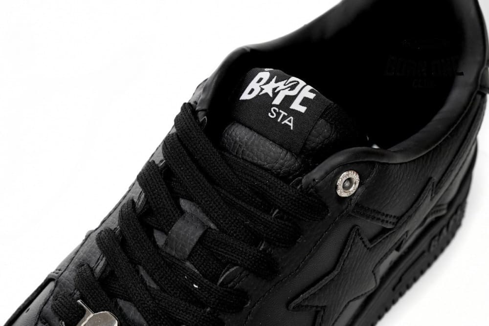 A Bathing Ape Bape Sta Triple Black 1J30-191-013