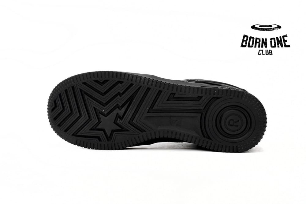 A Bathing Ape Bape Sta Triple Black 1J30-191-013