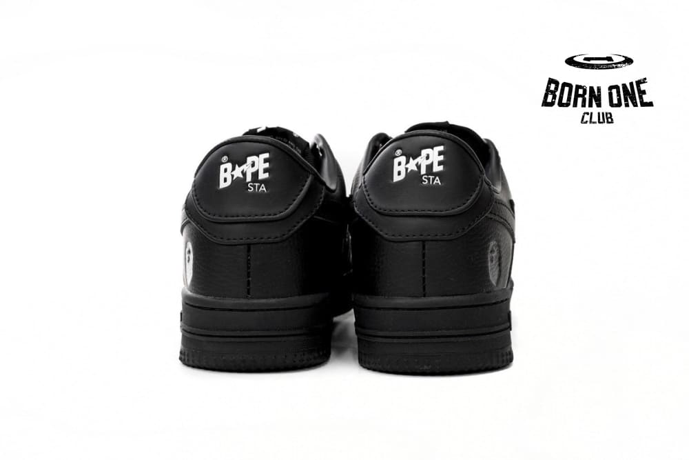 A Bathing Ape Bape Sta Triple Black 1J30-191-013