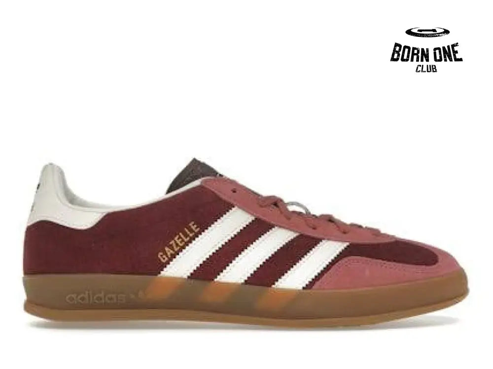 Adidas Gazelle Indoor Maroon Cloud White Adidas Gazelle Indoor Maroon Cloud White