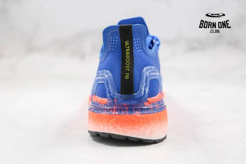 Adidas Ultraboost PB Glory Blue White Solar Red Adidas Ultra Boost PB Glory Blue White Solar Red
