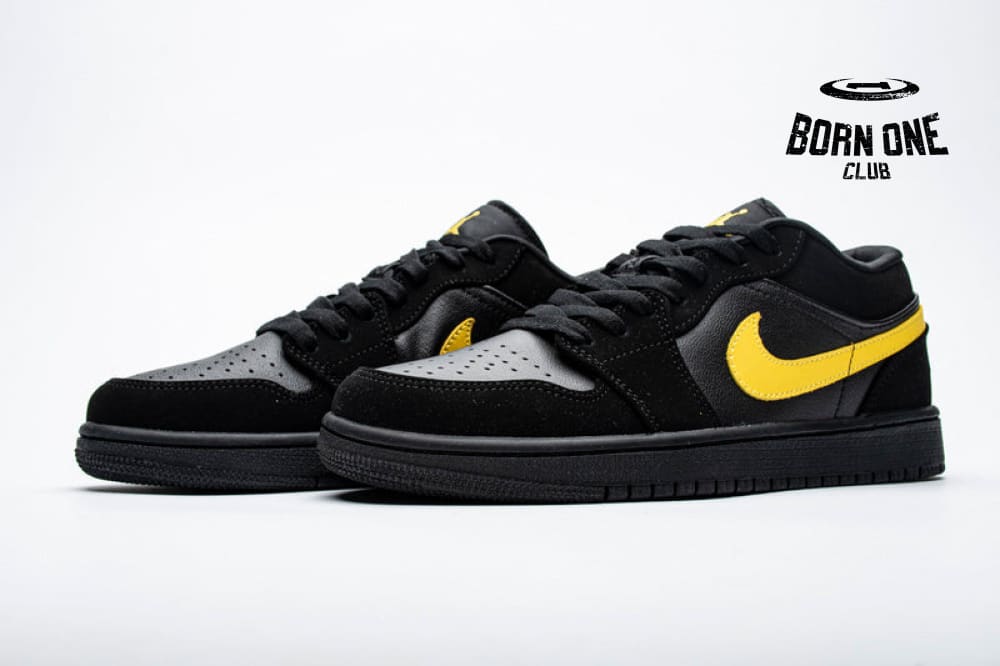 Air Jordan 1 Low Black Gold 553558-071