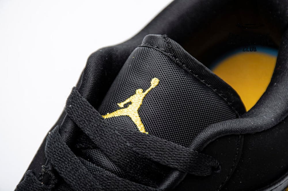 Air Jordan 1 Low Black Gold 553558-071