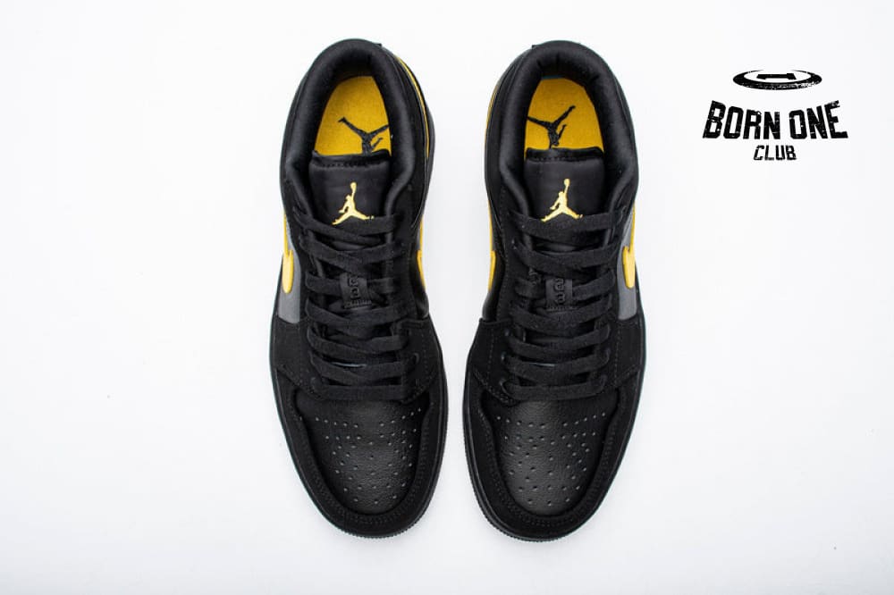 Air Jordan 1 Low Black Gold 553558-071