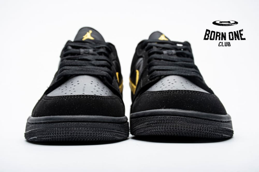 Air Jordan 1 Low Black Gold 553558-071