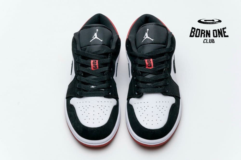 Air Jordan 1 Low Black Toe 553558-116