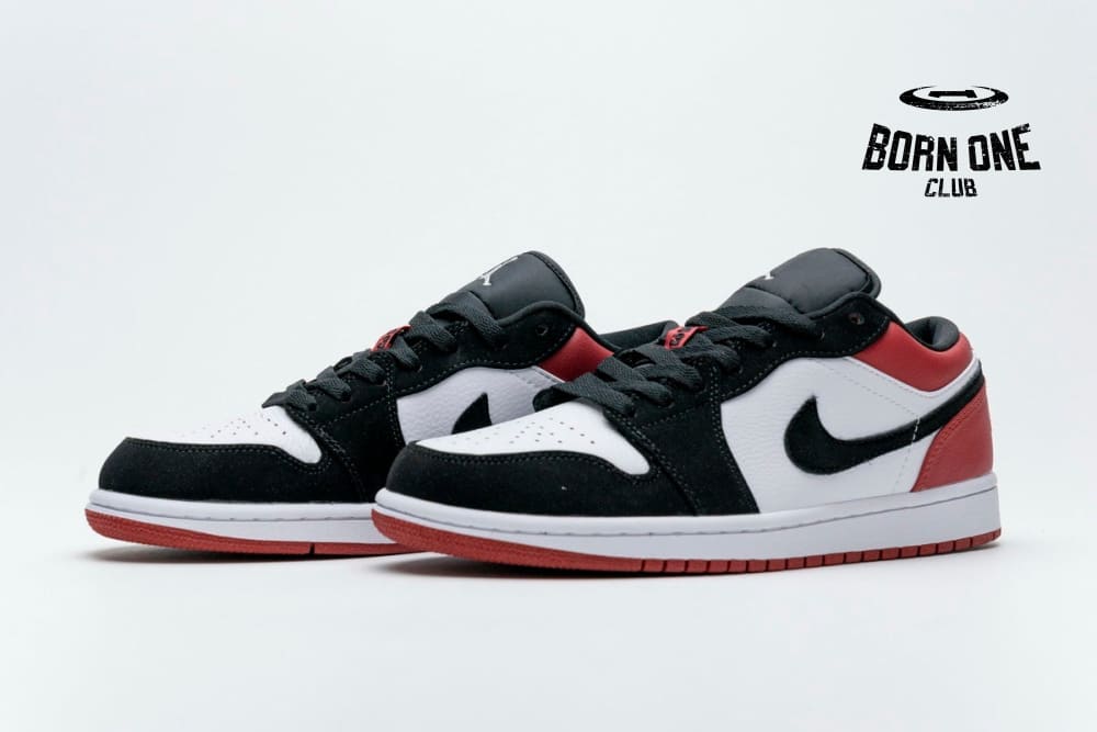 Air Jordan 1 Low Black Toe 553558-116