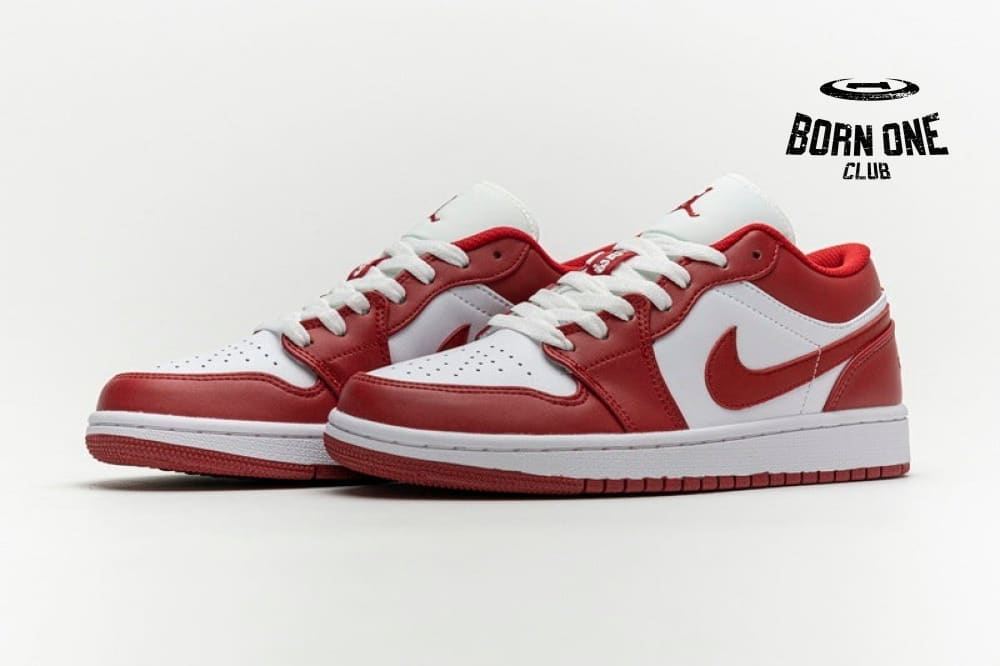 Air Jordan 1 Low Gym Red White 553558-611