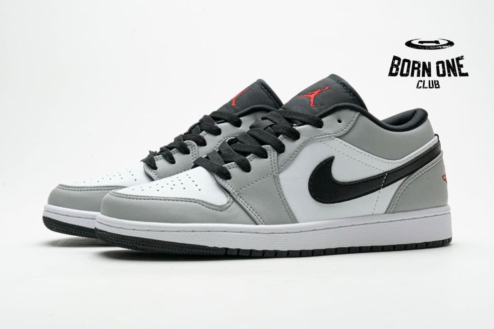 Air Jordan 1 Low Light Smoke Grey 553558-030