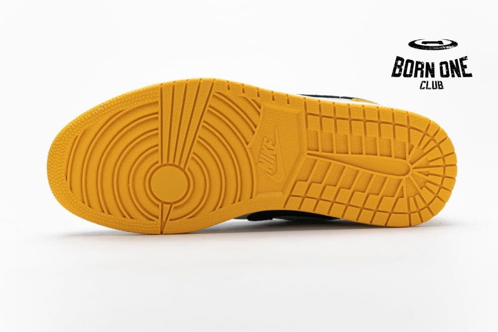 Air Jordan 1 Low Sail University Gold Black 553558-127