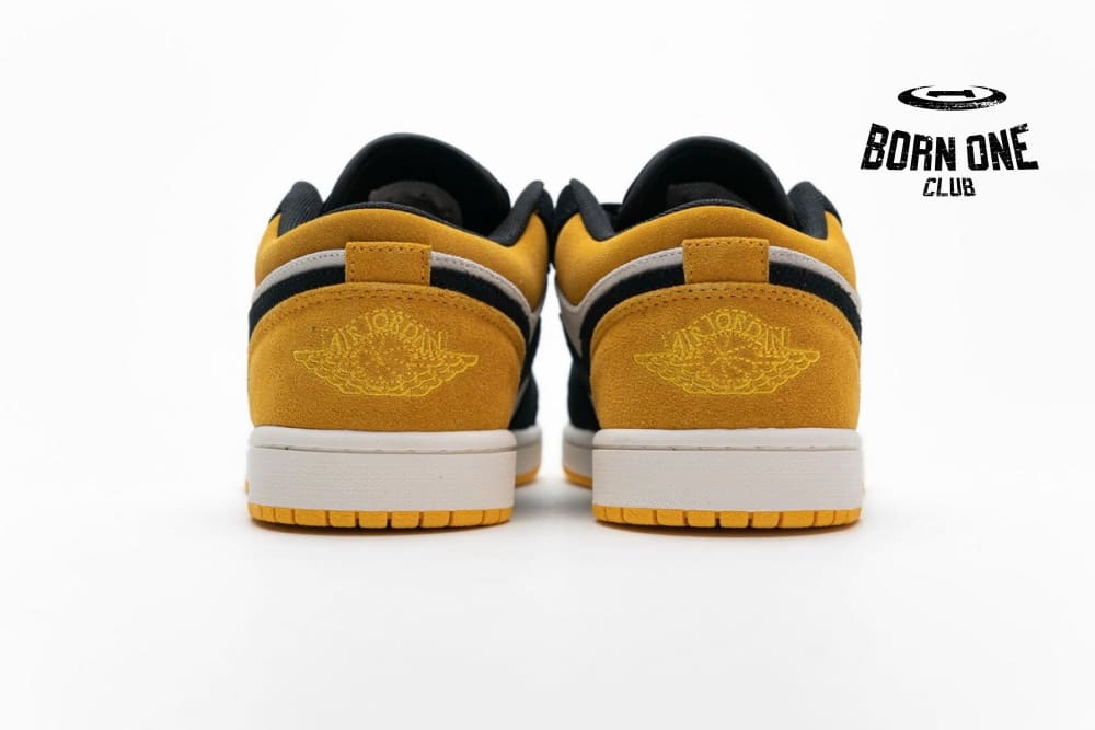 Air Jordan 1 Low Sail University Gold Black 553558-127