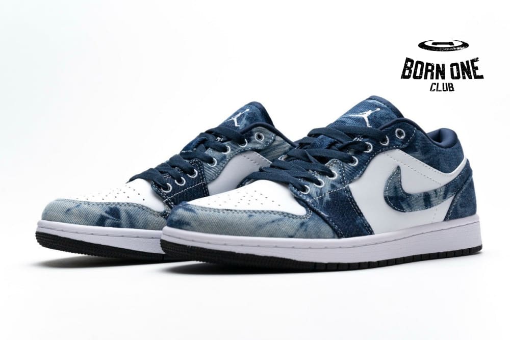 Air Jordan 1 Low Washed Denim CZ8455-100