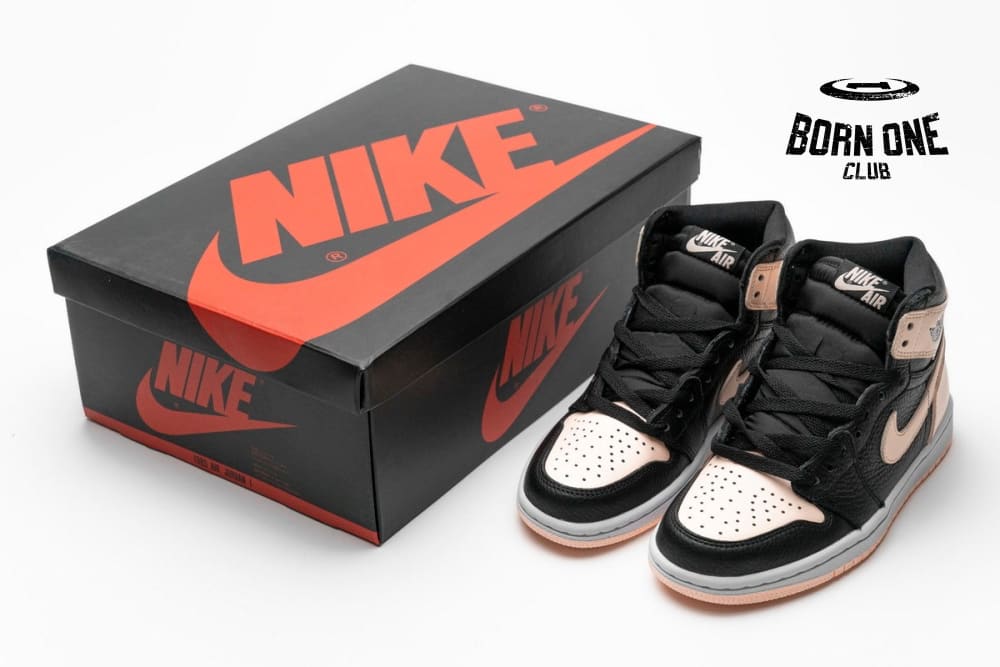 Air Jordan 1 Retro High Black Crimson Tint 555088-081