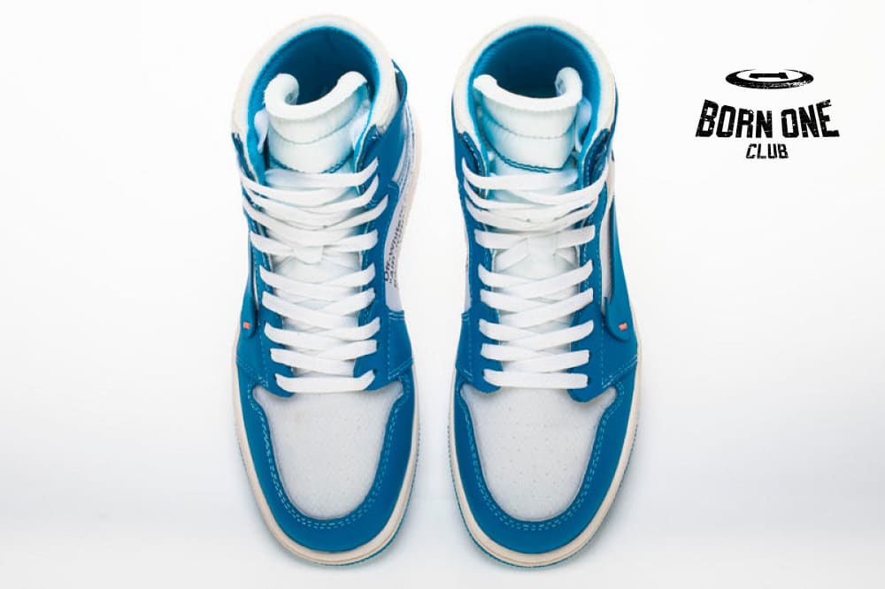 Air Jordan 1 Retro High Off-White University Blue AQ0818-148