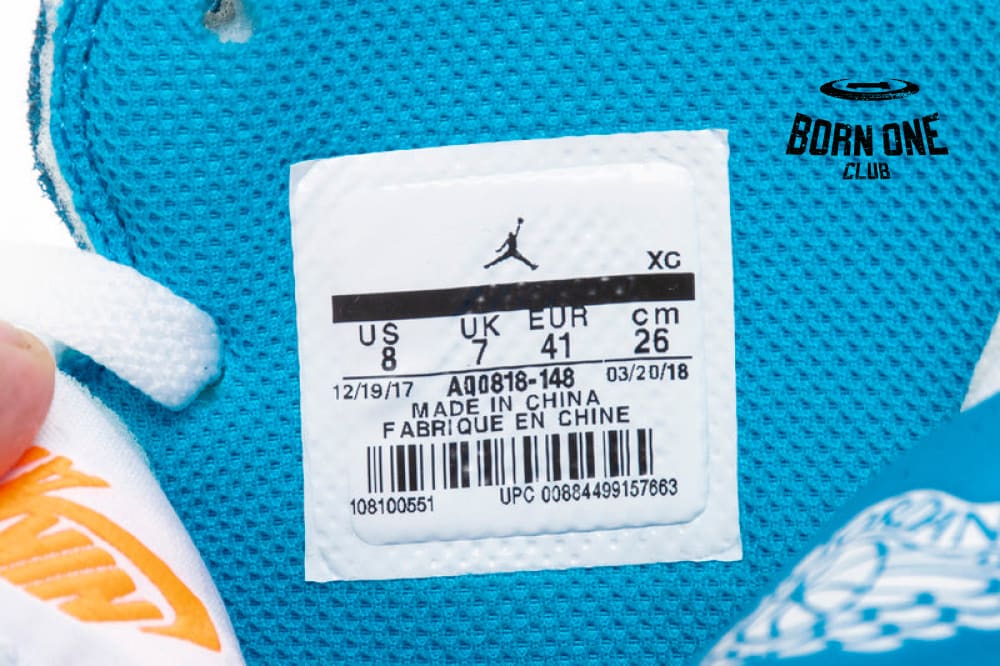 Air Jordan 1 Retro High Off-White University Blue AQ0818-148