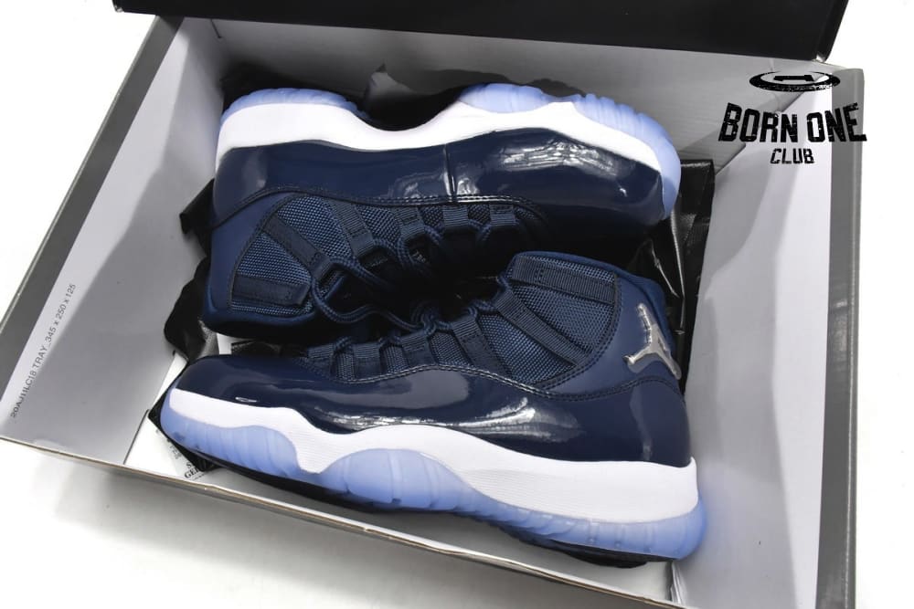 Air Jordan 11 Retro Dark Blue 378037-441
