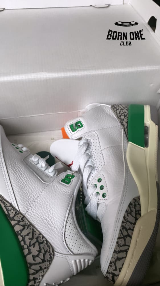 Air Jordan 3 Lucky Green CK9646-136