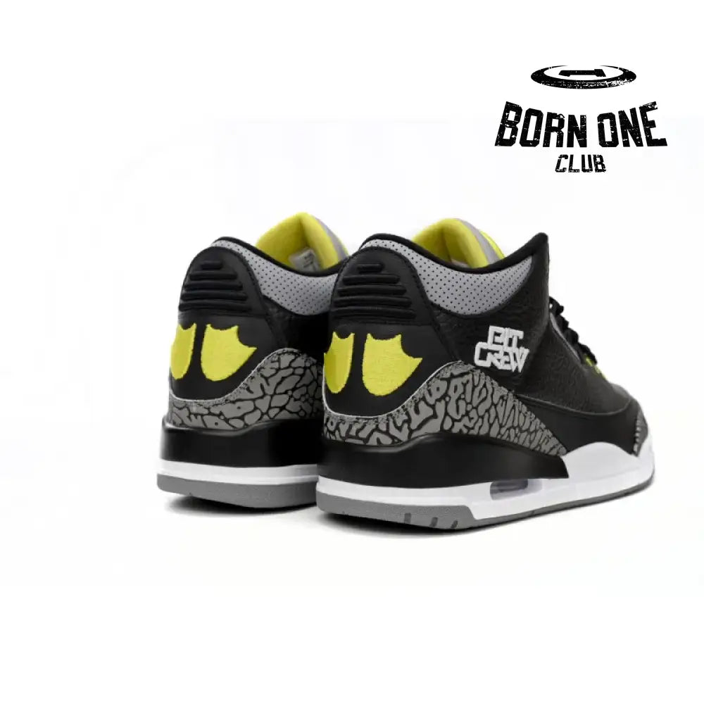 Air Jordan 3 Retro Pine Black Grey H011-MNJDLS-5