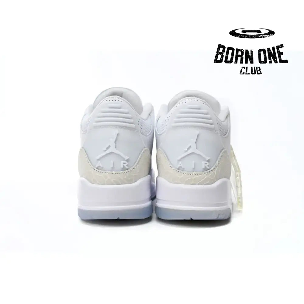 Air Jordan 3 Retro Pure White 136064-111
