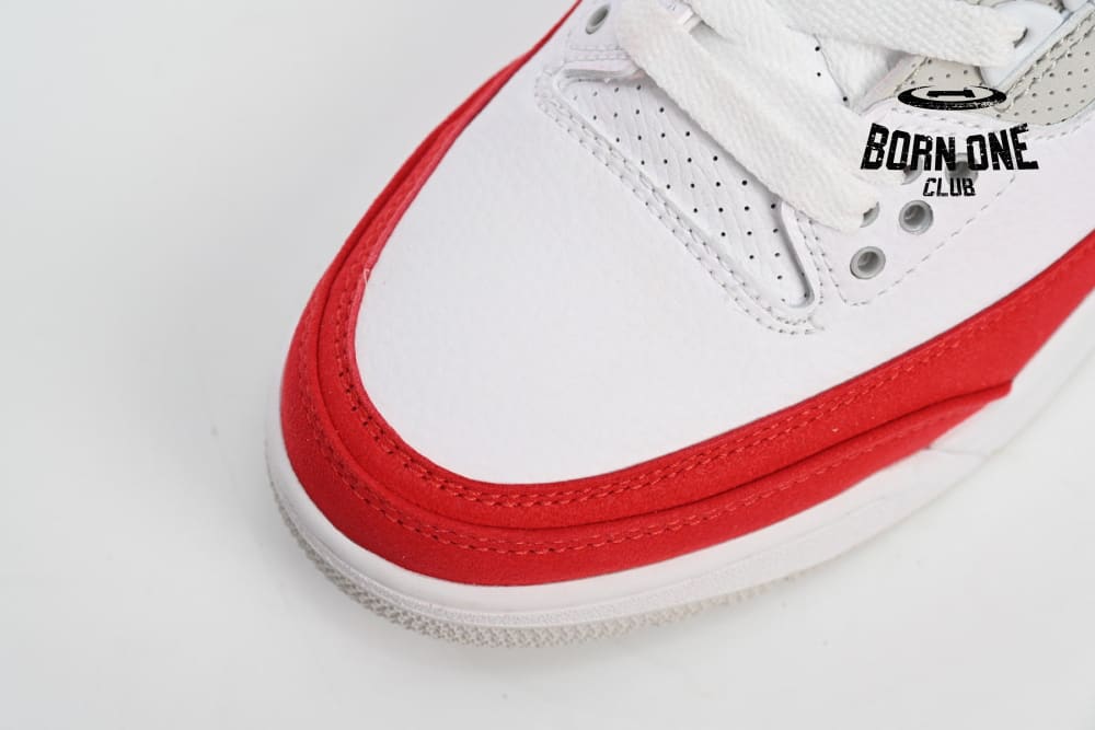Air Jordan 3 Retro Tinker White University Red