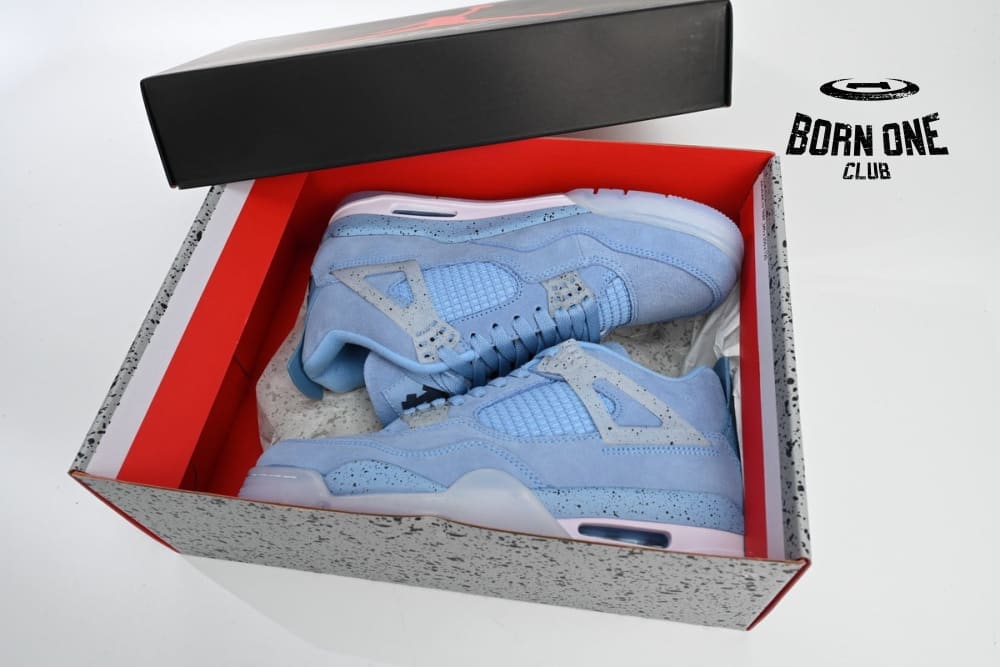 Air Jordan 4 Retro UNC University Blue MNJDLS-247