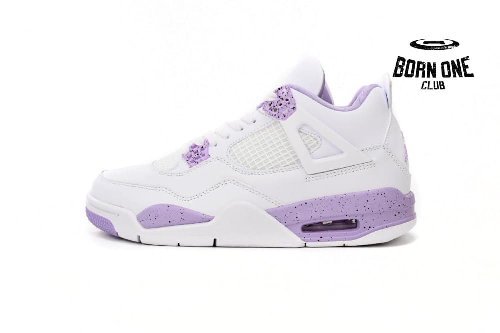 Air Jordan 4 White Purple Oreo CT8527-115