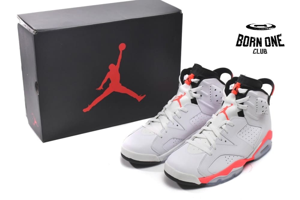 Air Jordan 6 Retro Infrared White 384664-123