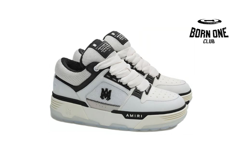 Amiri MA-1 White Black Grey PS24MFS018-111