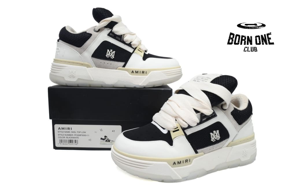 AMIRI MA-1 White Black SS23MFS012-111