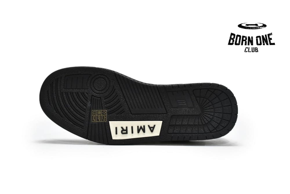 Amiri Skel Top Low Black White 2021 MFS003-004