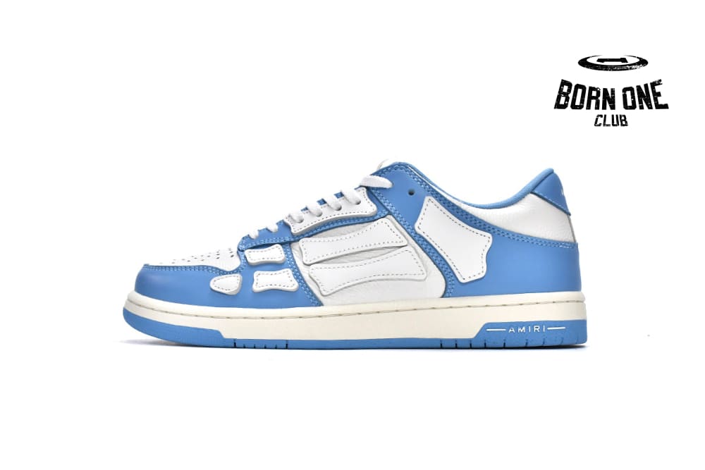 Amiri Skel Top low Top Sneakers White Blue