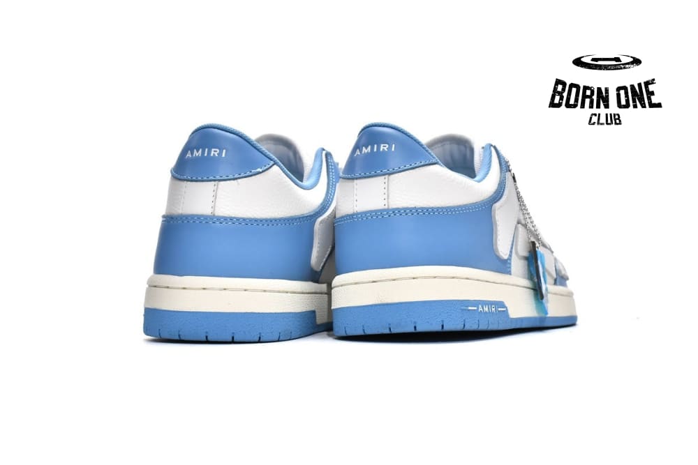 Amiri Skel Top low Top Sneakers White Blue