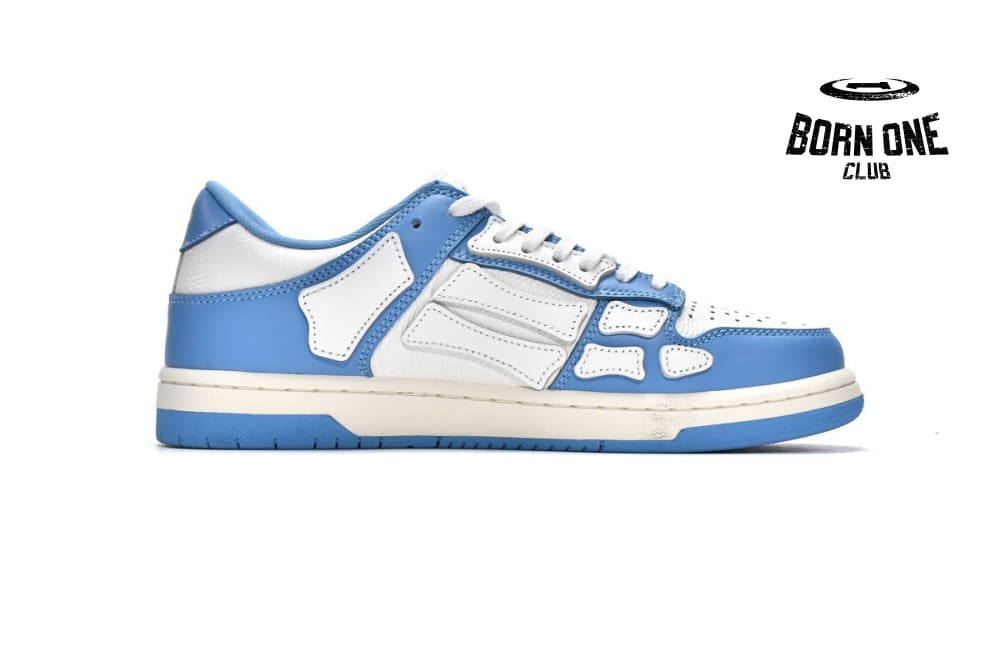 Amiri Skel Top low Top Sneakers White Blue