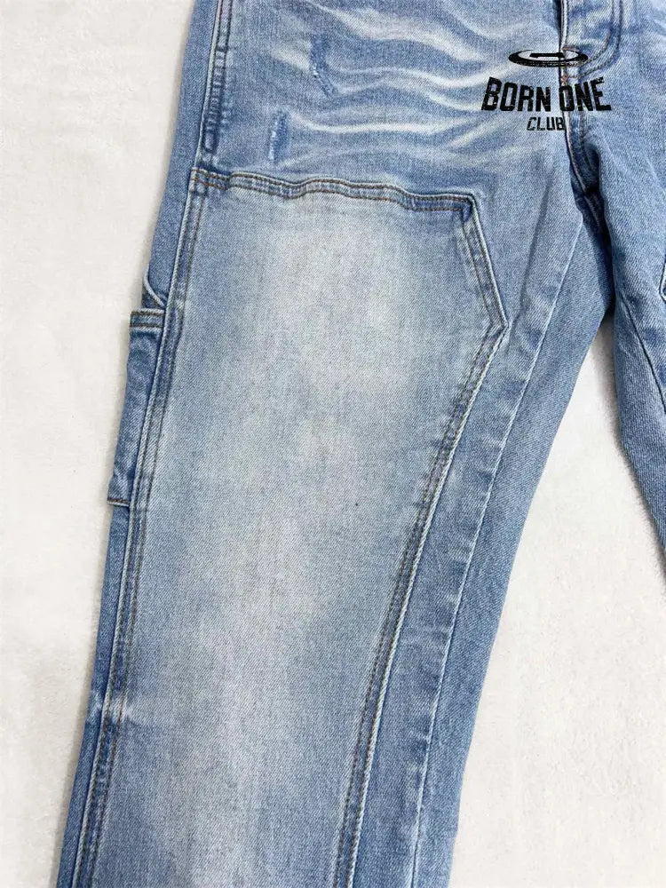 Amiri Vibe Jeans Blue Calça Jeans Flare