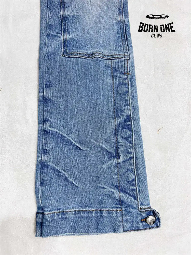 Amiri Vibe Jeans Blue Calça Jeans Flare