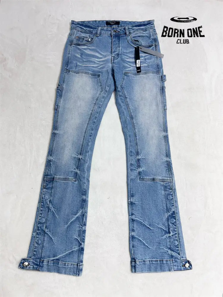 Amiri Vibe Jeans Blue Calça Jeans Flare