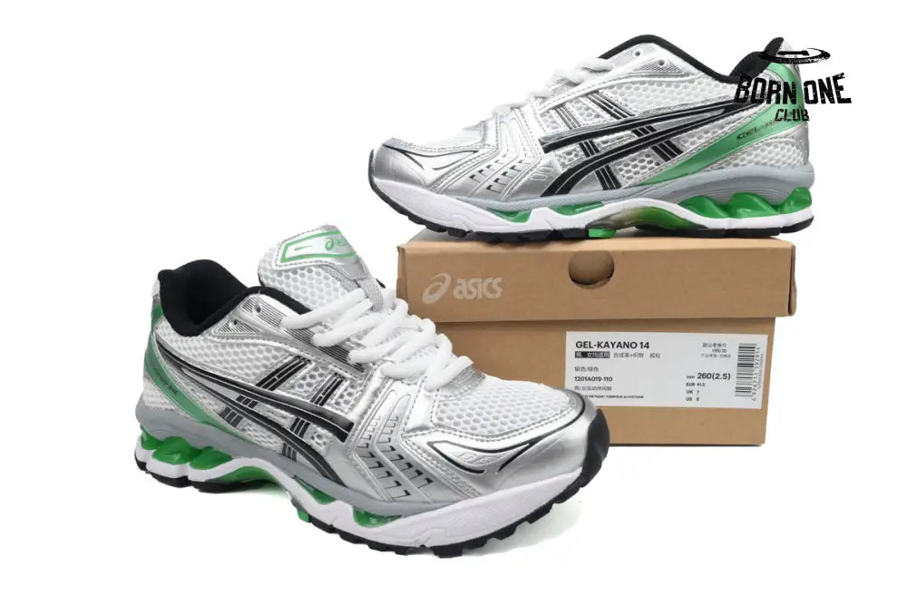 ASICS Gel-Kayano 14 White Malachite Green
