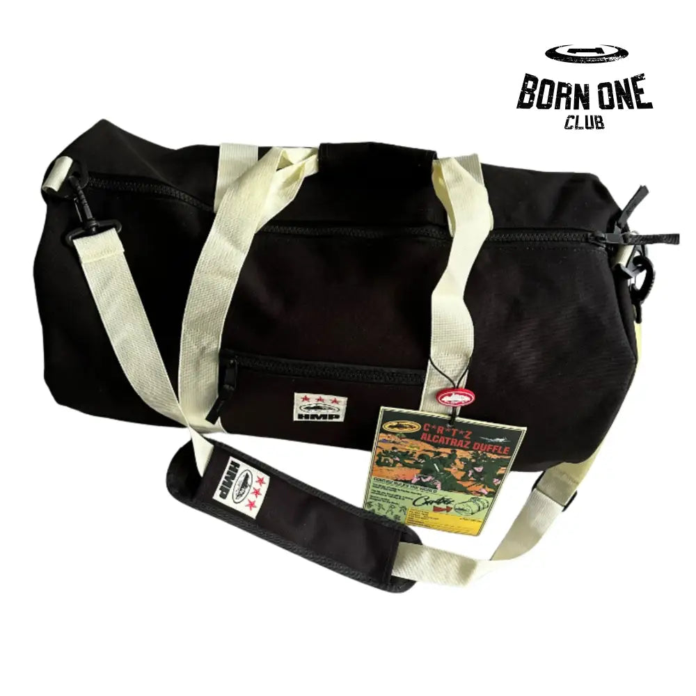 Bag Corteiz HMP Alcatraz Duffle Black
